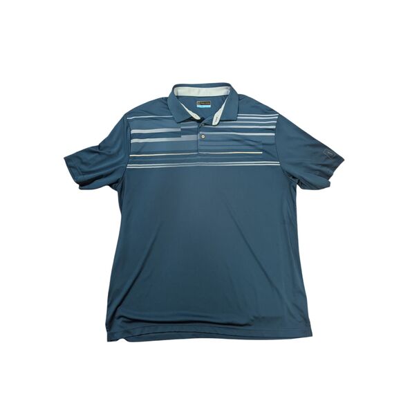 PGA Tour Other - PGA Tour Men's Golf Polo Blue Size 2XLT